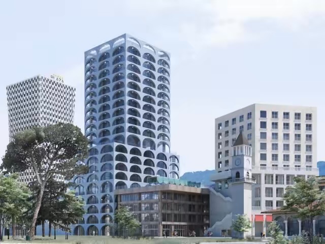 Apartament me qira njësi komerciale në book building